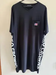 RODEO CROWNS ロデオクラウンズTシャツ ワンピチュニックブラック