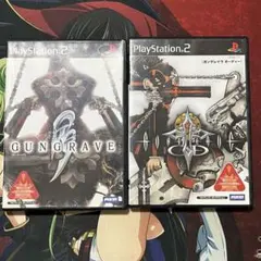 PS2 ガングレイヴ オーディー GUNGRAVE O.D. 2本セット