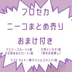 プロセカ 25時、ナイトコードで。まとめ売り 大判ハンカチ アクスタ ニーゴ