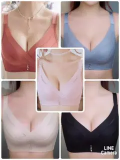 バストアップ　ノンワイヤー　ストレスフリー　ナイトブラ　補正ブラ