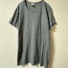 GILDAN グレー 半袖Tシャツ 春 夏 海外古着 一点物 インポート