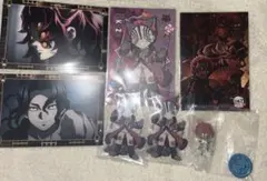 鬼滅の刃　猗窩座　アクリルスタンド　ハロウィン　黒死牟　無惨　半券ポストカード