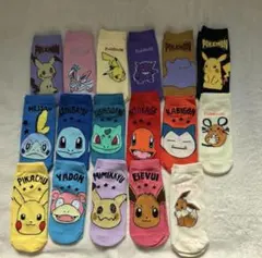 【新品未使用】　ポケモン 靴下 ソックス 5足セット　ランダム