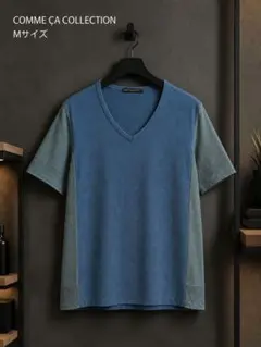 COMME CA COLLECTION VネックTシャツ M