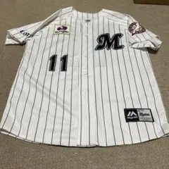 元千葉ロッテマリーンズ　佐々木千隼　ホームユニフォーム　サイズＭ！