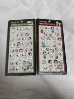 PEANUTS スヌーピー　シール2枚セット