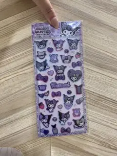 クロミ　キャンディグリッターステッカーシール