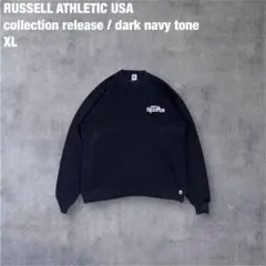 RUSSELL ATHLETIC USA darknavy tone