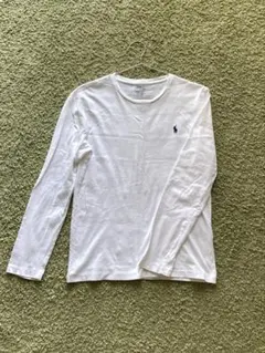 ラルフローレン　ポロ　長袖シャツ　Mサイズ