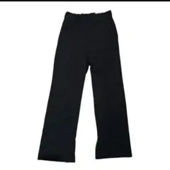 最終値下 GLOBAL WORK 黒 パンツ L スラックス 美シルエット