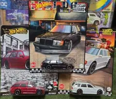 ホットウィールメルセデスAMG E36 ３台セット