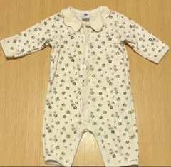 PETIT BATEAU プチバトー ロンパース 6m/67cm