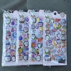 ①最安値　ちいかわシール　４種セット