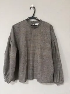 items urban researchチェック柄 長袖 トップス レディース