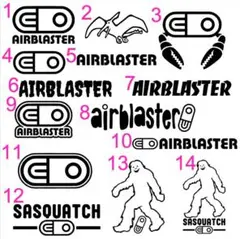 AIRBLASTER エアーブラスター　ステッカー