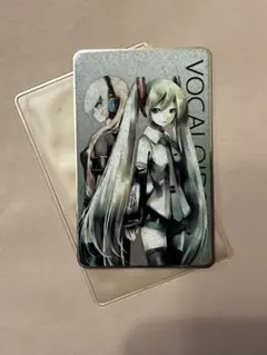 【未使用】初音ミク 巡音ルカ KEI VOCALOID メタル カード