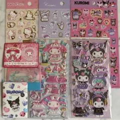 KUROMI MYMELODYクロミ マイメロディー シール カード サンリオ