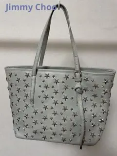 【JIMMY CHOO/ジミーチュウ】 サシャ　スタースタッズ　トートバッグ