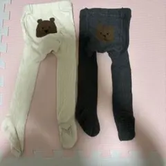 babyGap ベビータイツ 2点セット くま