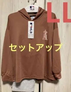 MLB GENUINE MERCHANDISE エンゼルス　セットアップLL