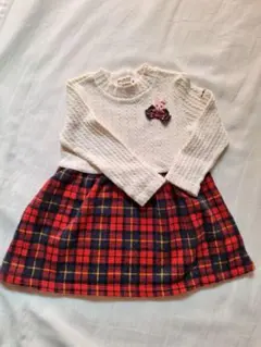 ホットビスケッツワンピース８０cm