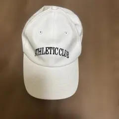 ATHLETIC CLUB ホワイトキャップ　美品
