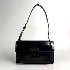 PRADA プラダ アーカイブ パテントレザー ナイロン ワンショルダーバッグ