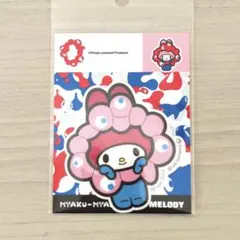 新品　ミャクミャク　マイメロディ　コラボ　ステッカー　シール　大阪万博