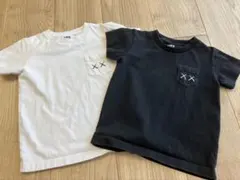 【週末限定価格】UT Tシャツ KAWS 110cm 120cm お揃い