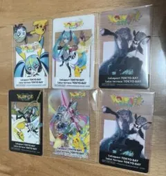 ポケモン 初音ミク ポケミク ららぽーとTOKYO BAY クリアカード全種