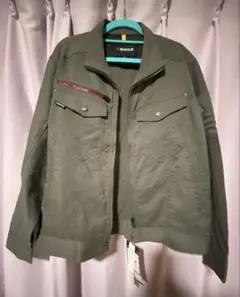 Burtle オリーブグレー アウター ジャンパー　作業着　作業服