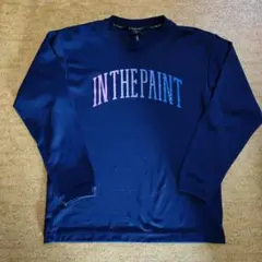 IN THE PAINT 長袖シャツ Sサイズ ネイビー