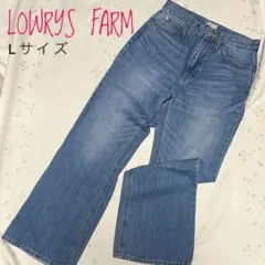 【美品】LOWRYS FARM ローリーズファーム ストレートデニム
