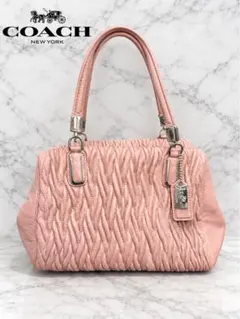 ☆送料無料☆COACHコーチレザー2WAYハンドバッグ