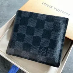 RFID・美品★ルイヴィトン　ダミエグラフィット　ポルトフォイユ・マルコNM