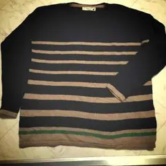 値下げ中！！！earth＊ボーダーニット