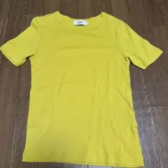 AZUL からし色のTシャツ Mサイズ　鮮やか黄色のサムネイル