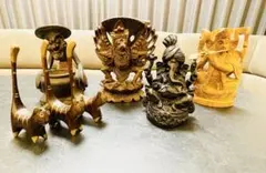 ラムセス大王展 カノプス壺 壷 古代エジプト 置物 - メルカリ