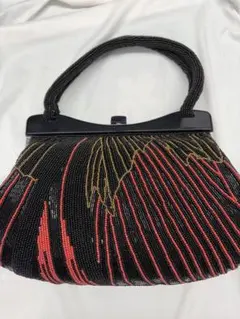 ビーズ刺繍 パーティーバッグ ハンドバッグ