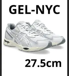 asics スニーカー ホワイト グレー　GEL-NYCのサムネイル