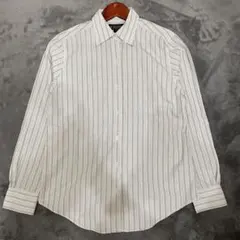 【R1113】Brooks Brothers ストライプシャツ サイズSのサムネイル