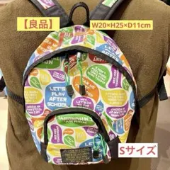 【良品】BREEZE JUNK STORE カラフルな 子供用リュック