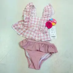 *⁠♡Reyes Reyes*♡ 水着 120 ピンク ギンガムチェック