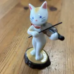 KOTOBUKI 猫 5体セット 日本製 置物 陶器　オーケストラ 音楽 楽器 KOTOBUKI 猫 5体セット 日本製 置物 陶器 オーケストラ 音楽 楽器