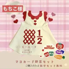 【もちこ様】　ワンピース　ハーフバースデー