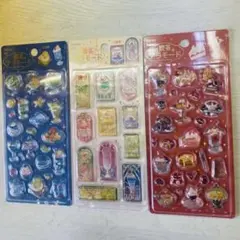 国内正規品　BGM 喫茶アラモード　きゅるるんシール3枚セット