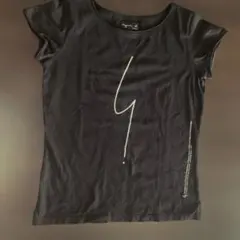 agnes b. アニエスベー フレンチスリーブTシャツ ブラックのサムネイル