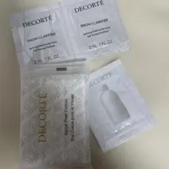 コスメデコルテスノークラリファイア3ml*2+おまけ