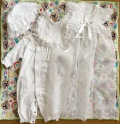 ミキハウス　お宮参り　退院着　セレモニードレス 5点セット