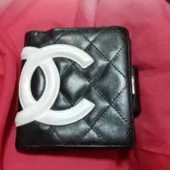 CHANEL シャネル カンボンライン 折り財布
